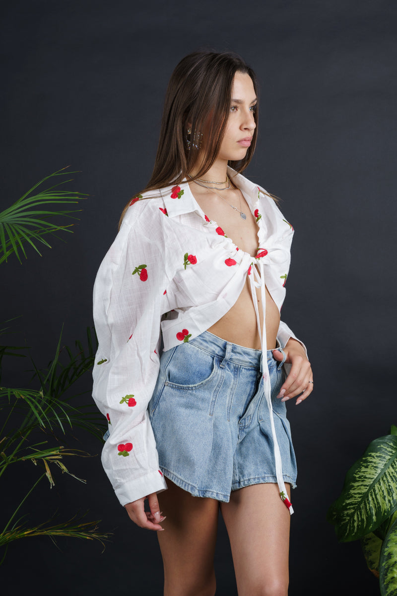 camicia cherry