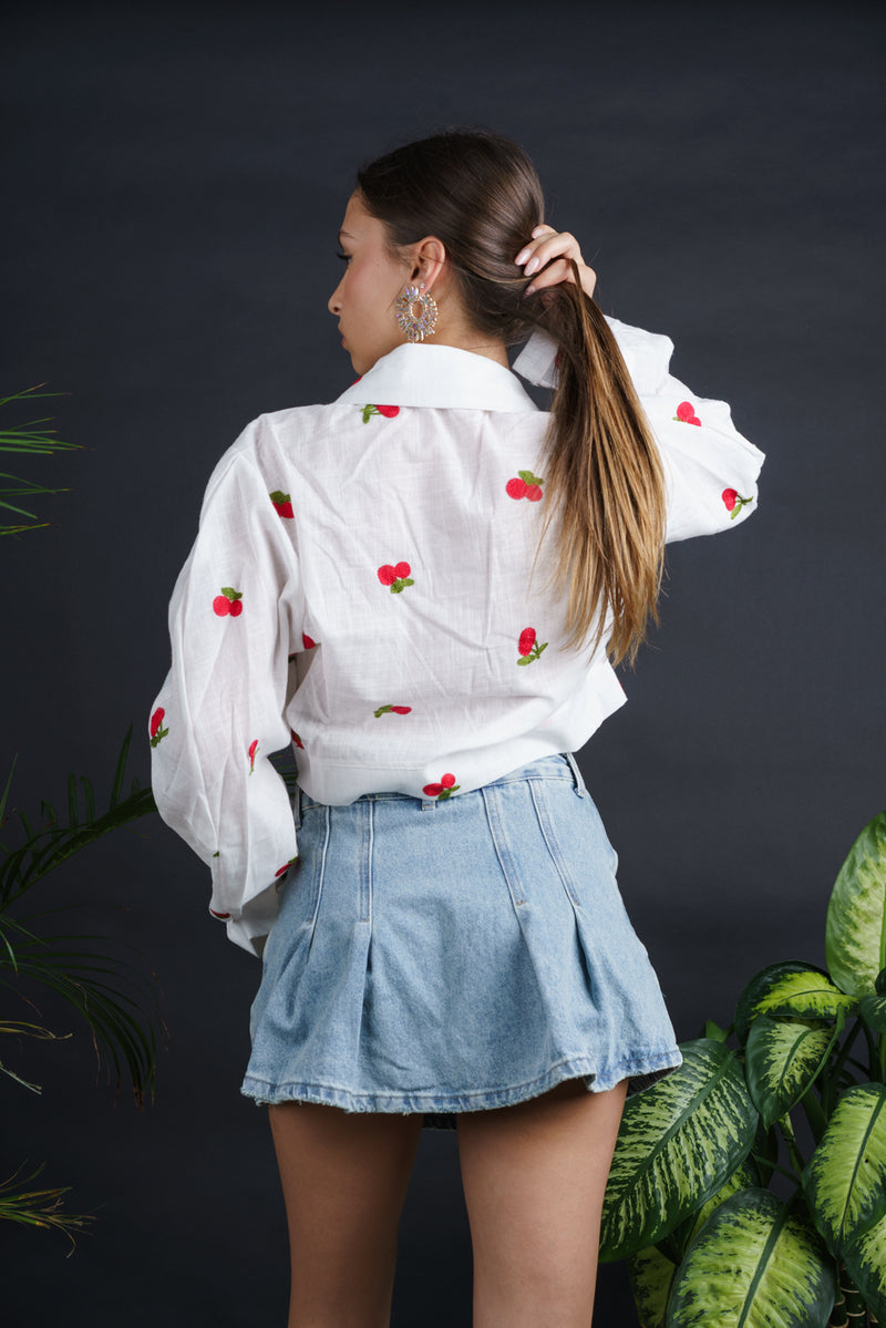 camicia cherry